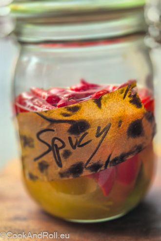 Sauce piment rouge fermenté et orange sanguine - bloody hot