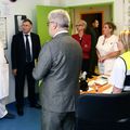 LA VISITE PORTEUSE D’ESPOIRS DE JEAN-YVES GRALL, DIRECTEUR DE L’AGENCE RÉGIONALE DE SANTÉ.