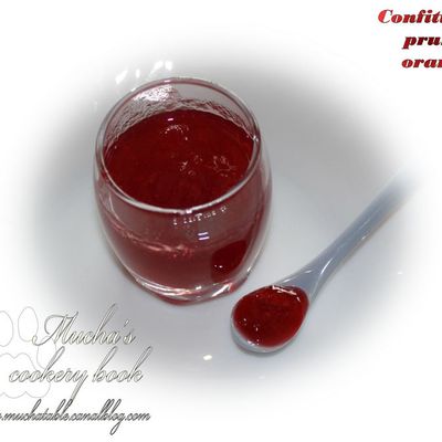 Confiture Prunes - Orange