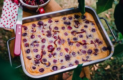 Clafoutis ultra crémeux aux cerises