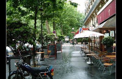 Paris in the rain ......