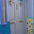 magnifiques couleurs dans la médina d'asilah