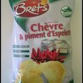 Bret's - Les chips françaises au bon goût de chèvre & piment d'Espelette.