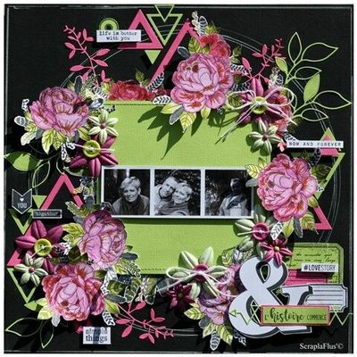 Mes pages pour Version Scrap & Florilèges Design