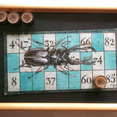 loto 3 cladognatus girafa 22,5 X 17