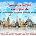 CONCOURS CARTE POSTALE DE L'été