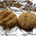 Biscuits aux flocons d'avoine, au citron et aux graines de pavot