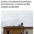 Incendie d'habitation