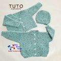 TUTO tricot bb FACILE et PREMA BOUTIQUE bebe modele layette bébé et patron a tricoter Explications brassière, bonnet, chaussons et Reborn