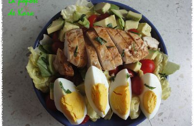 Salade de poulet à l'avocat