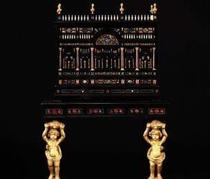 Cabinet aux pierres dures. Florence, Première moitié du XVIIe siècle
