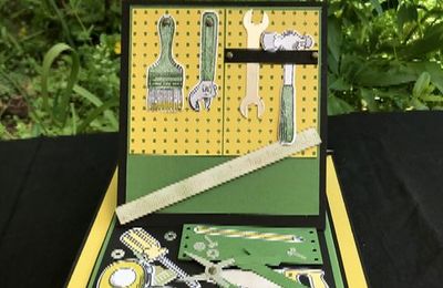 Scrap en kit - Juin 2025 - Boîte façon Établi