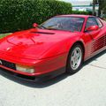 Une Ferrari Testarossa de 1989 (Voiture présentée