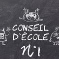 Compte-rendu du conseil d'école N°1