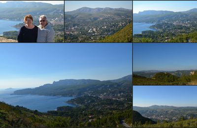 SUR LA ROUTE DES CRÊTES .... CASSIS 