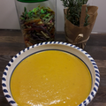 Soupe carottes lait de coco 