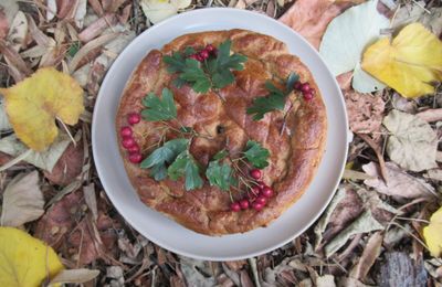 Tourte des sorcières et légumes rôtis pour fêter l'équinoxe