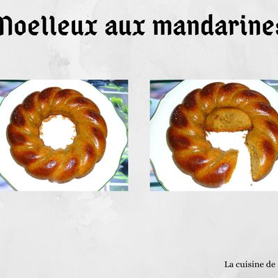 Moelleux aux mandarines de Laurent Mariotte
