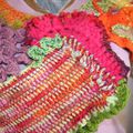 poncho freefrom crochet