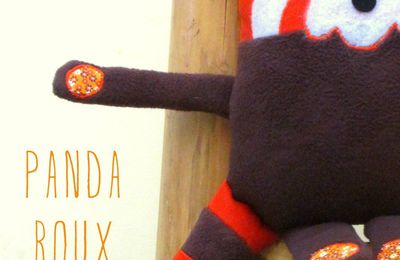 Le Doudou Panda Roux - tuto inside!