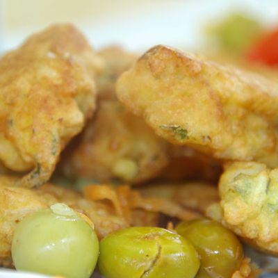 Beignets de riz au curry