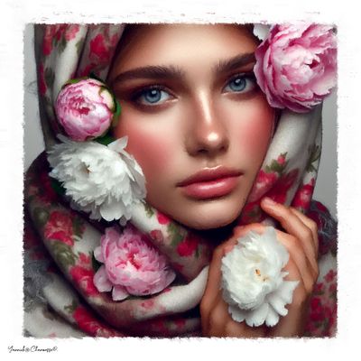 Bleu, gris son regard.