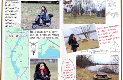 Carnet de voyage : Yumi à Magog