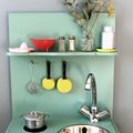 La petite cuisinière enfant / un cadeau très "upcycling " !