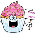 Vente de gâteaux à la sortie de l'école