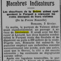 4 Février 1909 - Le Peuple Francais (Les Chauffeurs de la Drome)