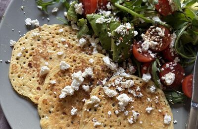 Pancakes vegan protéinés 