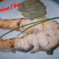 Saumon au beurre de fines herbes