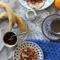 Pancake à la banane (Vegan / sans oeuf / sans lactose)