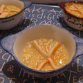 Soupe de surimi au gingembre