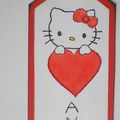 Marque-page Hello Kitty