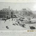 ESPAGNE MADRID PLACE DE CASTELAR PUBLICITE DE VOYAGE 1931 SC 110