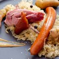 Choucroute au jambonneau fumé 