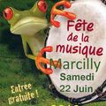 le programme de la fête de la musique à Marcilly - samedi 22 juin 2013