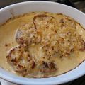 Grenadins de porc gratinés au vacherin Mont-d'or