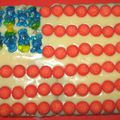 Gâteau d'anniversaire USA