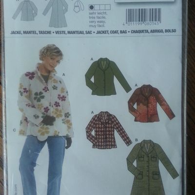 Spodnica i plaszczyk.