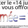 Grande promo du 14 juillet chez Digital-Crea