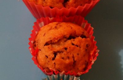 Muffins chocolat et lait de coco