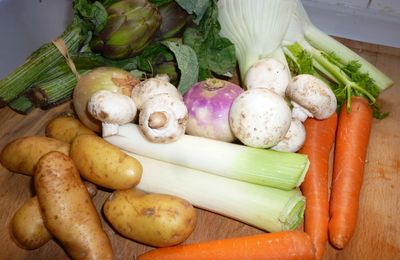 Pot au feu de la mer -- Fish & vegetable stew