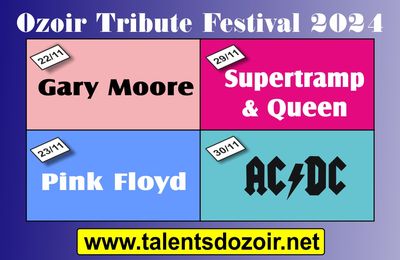 Tribute Festival d'Ozoir 2024 : c'est parti !