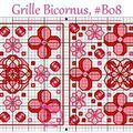Grille biscornu classic #B08