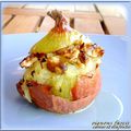 OIGNONS FARCIS AU FROMAGE DE CHEVRE (Alain GARDAILLOU )