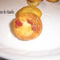 muffins aux fraises séchées