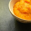 PUREE DE CAROTTES AU MIEL ET CURCUMA