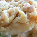 Tarte pomme "crumble"